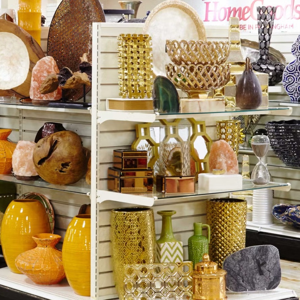 Vintage Gold and Green Home Accents